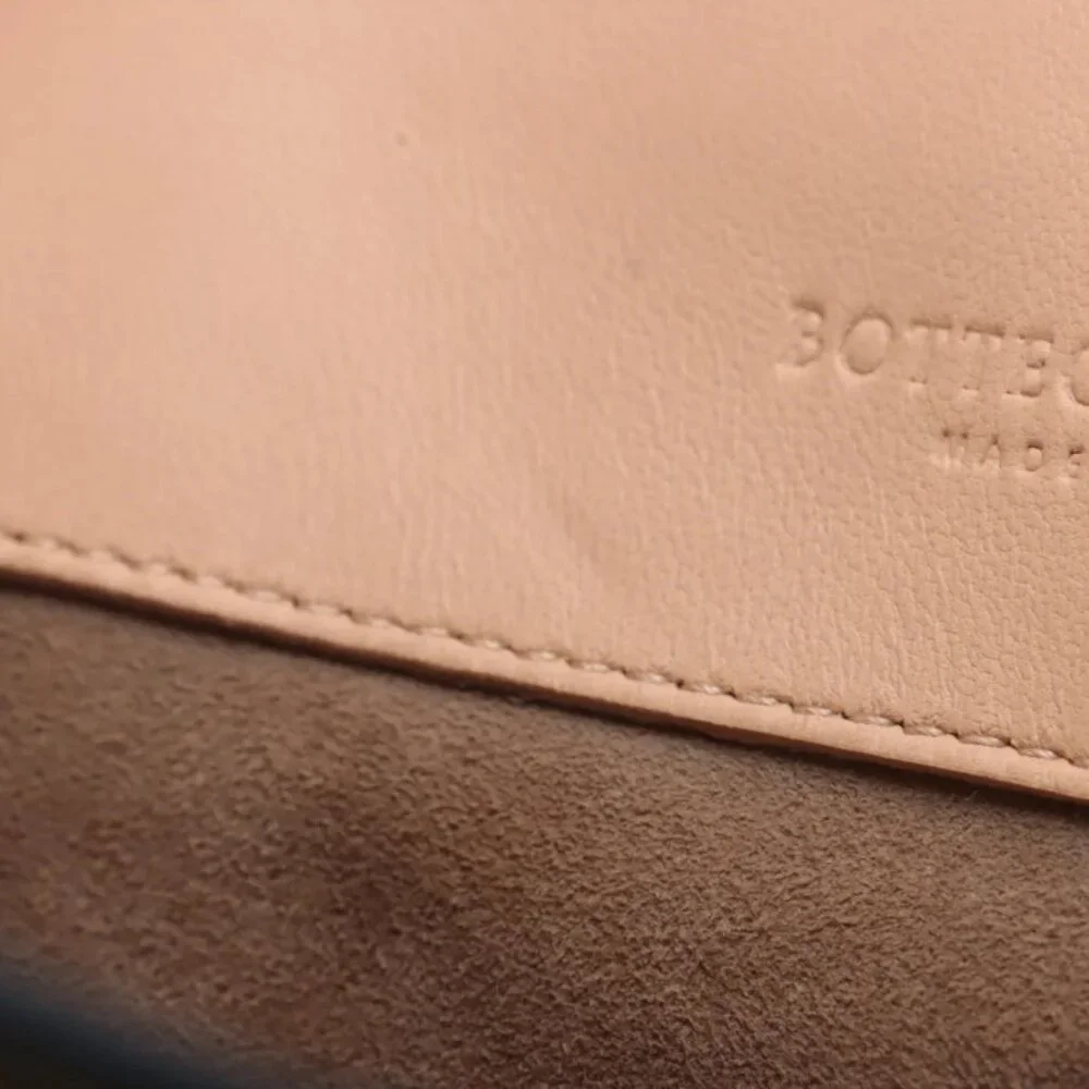 Bottega Veneta Intrecciato Corso Leather Tote Bag Green x Pink - Picture 13 of 16